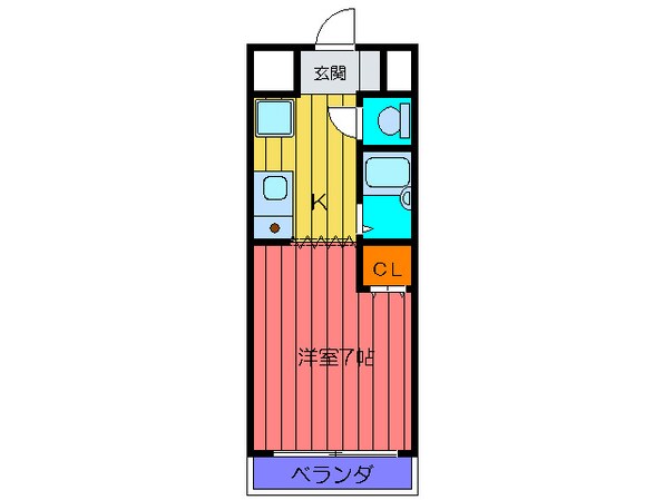 カ－サ・ロ－ズヒルの物件間取画像